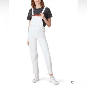White J brand overalls